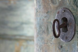 There's a key metaphor here somewhere.